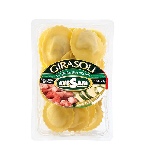 Avesani - Girasoli Gefüllte Nudel mit Garnelen & Zucchini