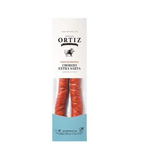 Ortiz - Chorizo Extra Sarta Picante - Paprikawurst im Ring