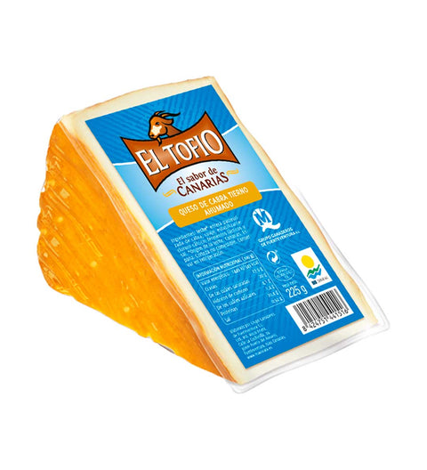 El Tofio - Junger kanarischer geräucherter Ziegenkäse