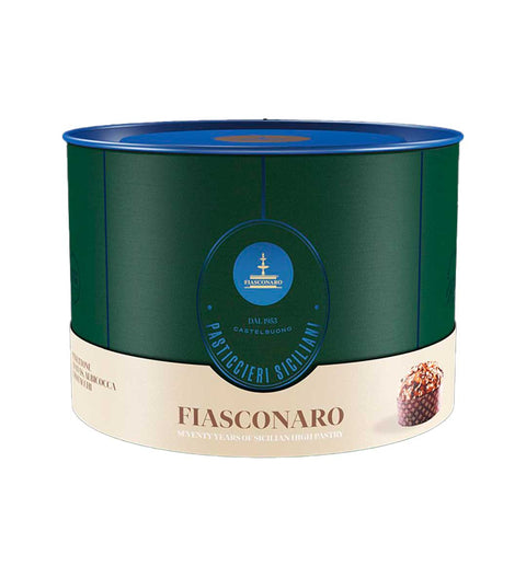 Fiasconaro Panettone Hand verpackt - mit Ananas, Aprikosenwürfeln & Pistazien 1kg