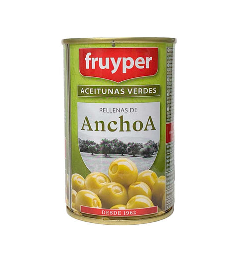 Fruyper - Grüne Oliven mit Anchoviefüllung