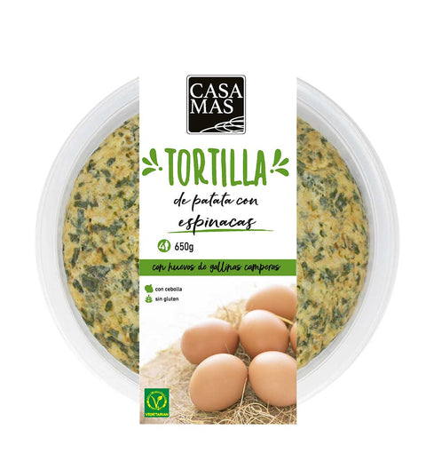 Casa Mas - Tortilla mit Spinat