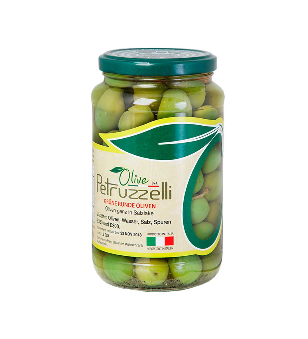 oliven im kühlschrank aufbewahren Petruzzelli Olive Verdi Nocellara: Sizilianische Oliven – Mitte Meer Onlineshop
