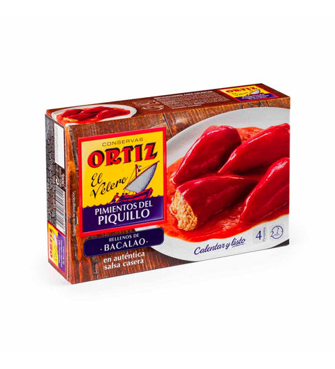 Ortiz - Paprikaschoten gefüllt mit Kabeljau - Pimiento del Piquillo