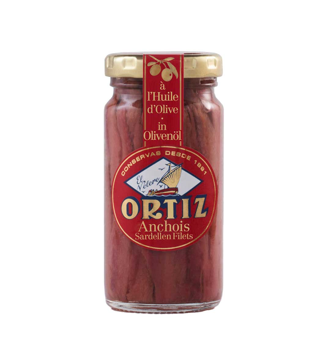 Ortiz Sardellenfilets: Handverlesene Delikatesse aus Kantabrien – Mitte Meer Onlineshop