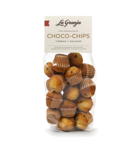Schoko-Chips Mini Madeleines - La Granja
