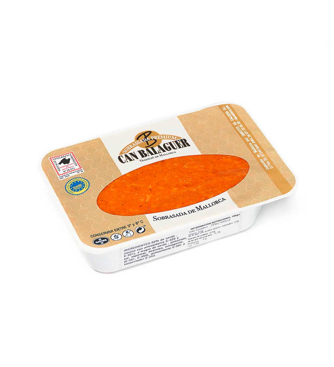 sobrasada aufbewahren Sobrasada Ca'n Balaguer 200g: Traditionelle Paprikawurst aus Mallorca – Mitte Meer Onlineshop