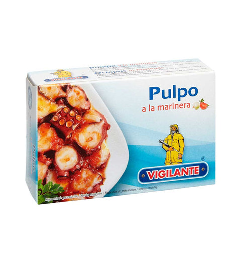 Vigilante Oktopus in Marinaden Sauce