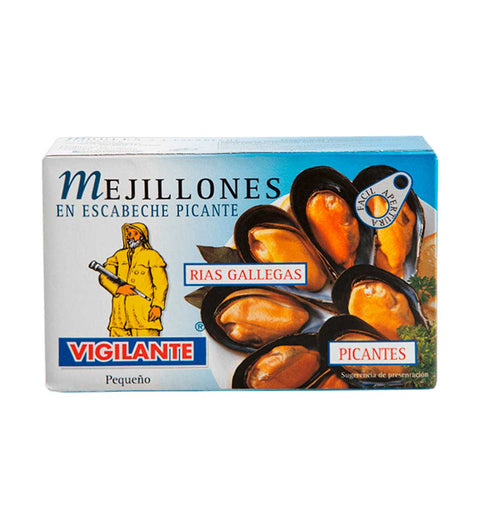 Vigilante Pfahlmuscheln klein in pikanter Marinade