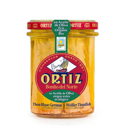 Ortiz Weißer Thunfisch in Olivenöl BIO