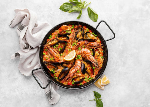 🥘 Meeresfrüchte-Paella für 2 Personen 🇪🇸