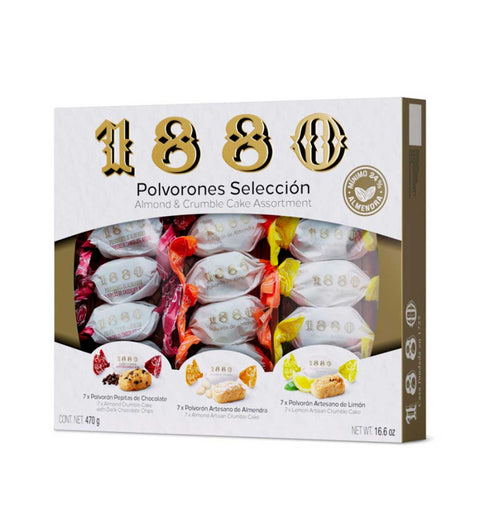 Auswahl Schmalzgebäck 1880 - Polvorones 470g