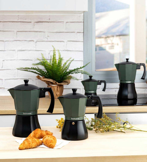 Bidasoa Vera Kaffeekocher (Induktion und Gas) für 6 Tassen