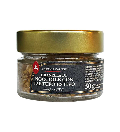 Calugi gehackte Haselnüsse mit Trüffel 50g