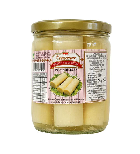 Consemur Eingelegte Palmenherzen in Salzlake