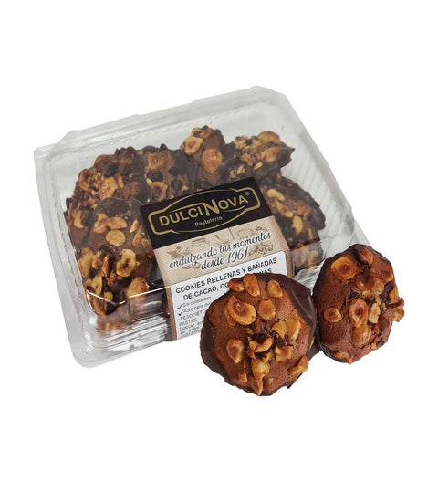 Dulci Nova Schokoladenkekse mit Haselnüssen