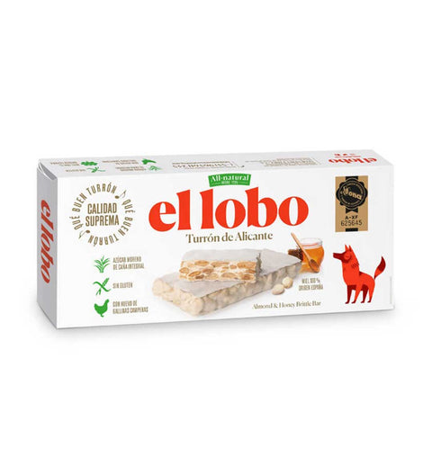 El Lobo hartes Mandelnougat - Turrón de Alicante