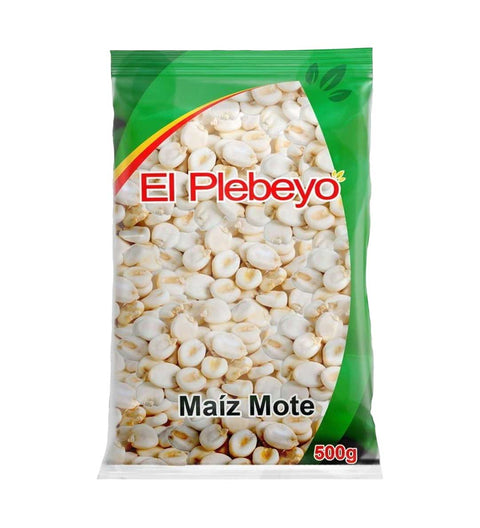 El Plebeyo Maíz Mote - Gelber Mais aus Peru 500g
