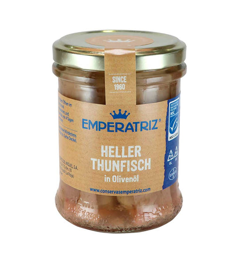 Emperatriz Heller Thunfisch in Olivenöl – Mitte Meer Onlineshop