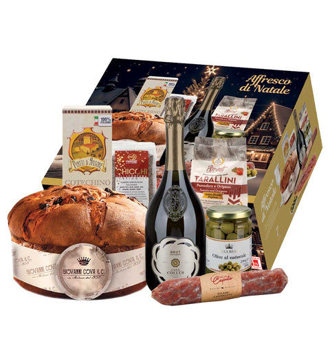 Italienisches Geschenkset - Affresco di Natale (7 Artikel)