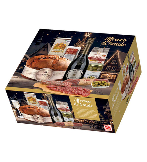 Italienisches Geschenkset - Affresco di Natale (7 Artikel)