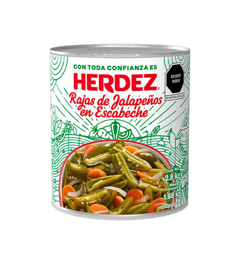 Jalapeños geschnitten Herdez