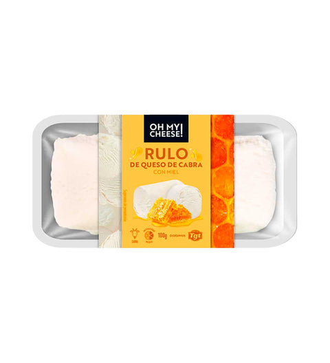 Oh my Cheese Ziegenkäserolle mit Honig