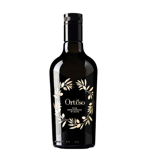 Ortuso Natives Olivenöl Extravergine Premium (Schwarz) 0,5 l