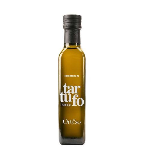 Ortuso Natives Olivenöl extra mit weißem Trüffel aromatisiert 0,25 l