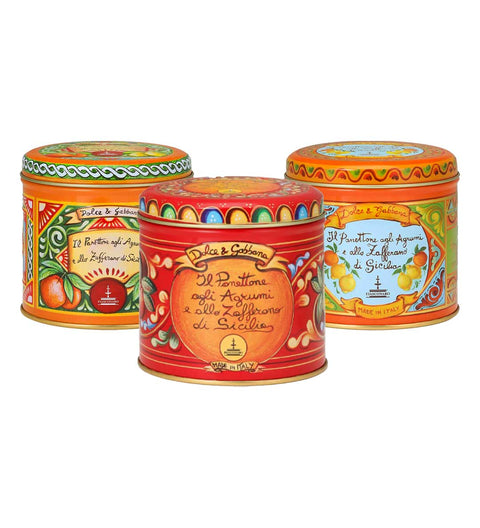 Panettone "Dolce & Gabbana" Agrumi mit Zitrusfrüchten & Safran 100g