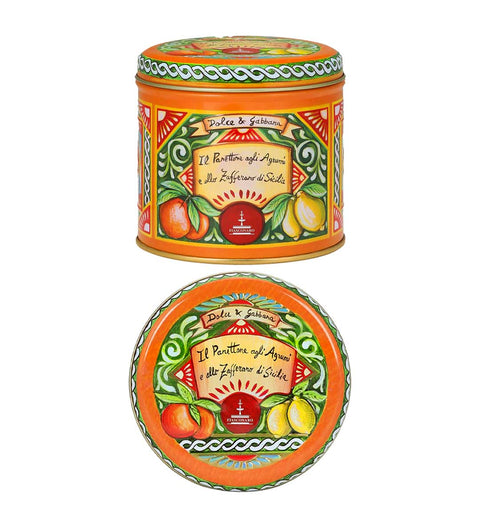 Panettone "Dolce & Gabbana" Agrumi mit Zitrusfrüchten & Safran 100g