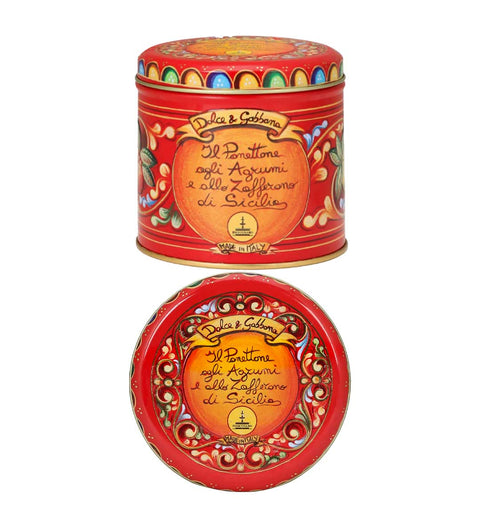 Panettone "Dolce & Gabbana" Agrumi mit Zitrusfrüchten & Safran 100g