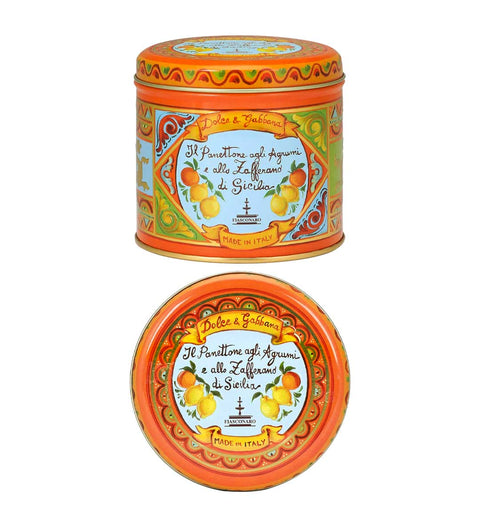 Panettone "Dolce & Gabbana" Agrumi mit Zitrusfrüchten & Safran 100g