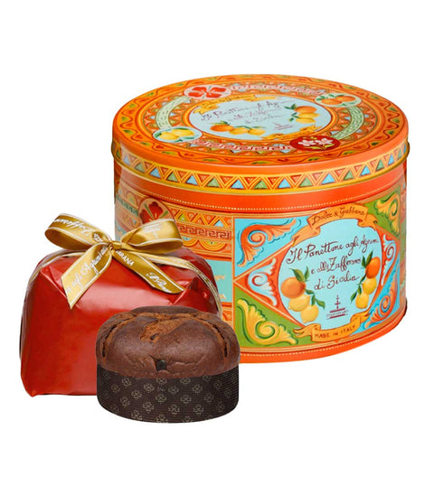 Panettone "Dolce & Gabbana" Agrumi mit Zitrusfrüchten & Safran 1kg