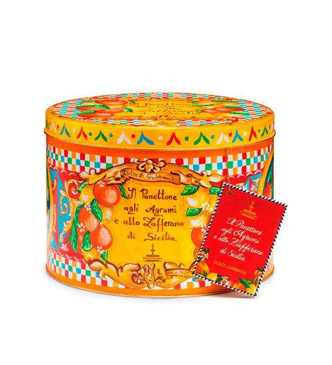 Panettone "Dolce & Gabbana" mit kandierten Zitrusfrüchten, ohne Rosinen 500g