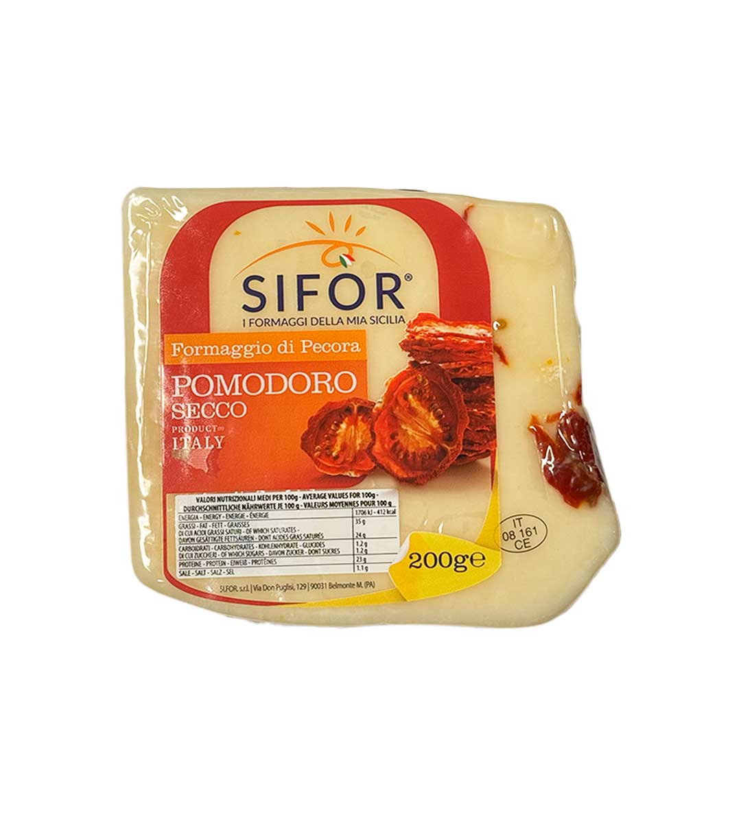 Pecorino - frischer Schafskäse mit getrockneten Tomaten - Sifor – Mitte ... Pecorino - frischer Schafskäse mit getrockneten Tomaten - Sifor – Mitte ...