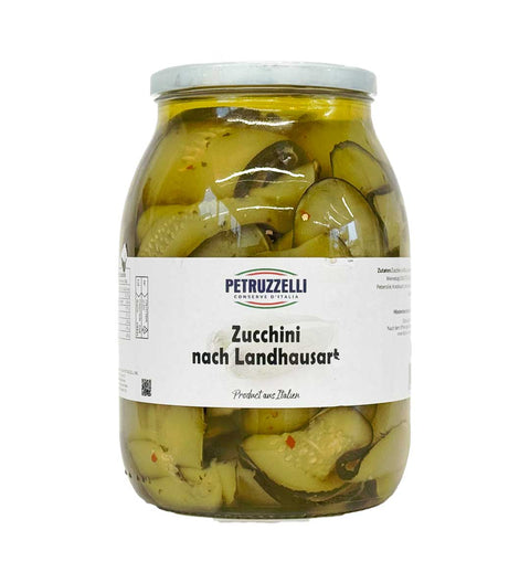 Petruzzelli Zucchini nach Bauernart im Öl 950g