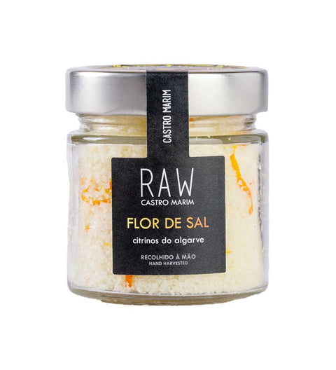 Raw Flor de Sal de Castro Marim mit Zitrus 130g