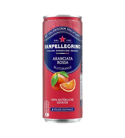 San Pellegrino Aranciata Rossa - Blutorange 0.33l inkl. 0,25 € Einwegpfand