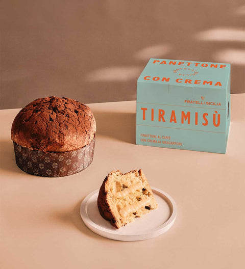 Sicilia Panettone Tiramisú mit Mascarpone-Creme 750g