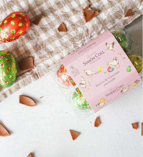 Simón Coll Schoko-Ostereier 6 Stück