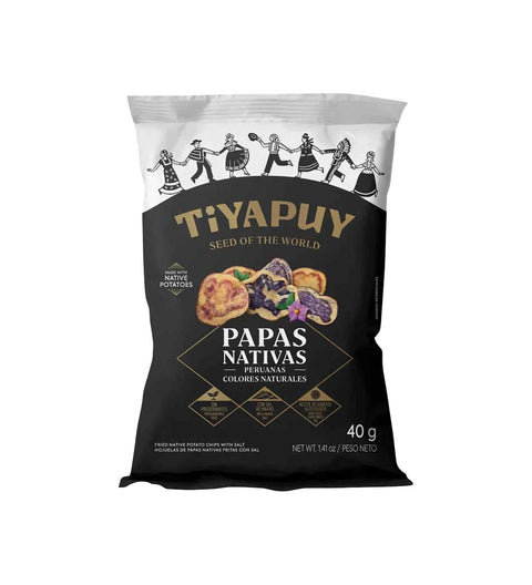 Tiyapuy Peruanische Kartoffelchips 40g