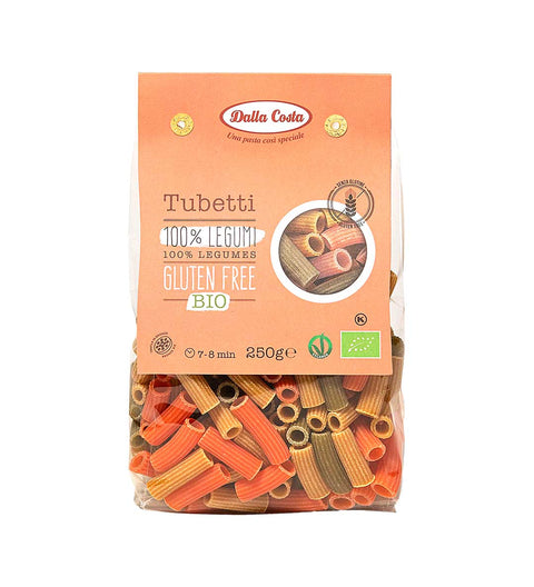 Tubetti aus Hulsenfrüchtemehl 250g Glutenfrei BIO