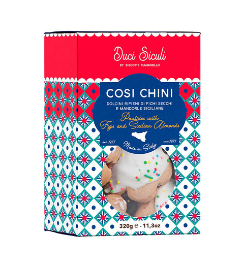 Tumminello Cosi Chini Kekse mit Feigen-Mandelfüllung