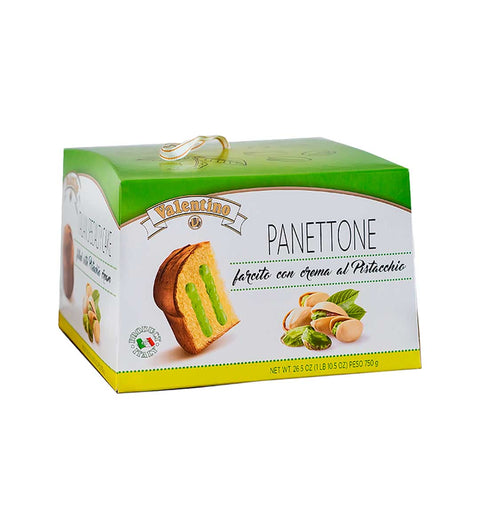 Valentino Panettone gefüllt mit Pistaziencreme