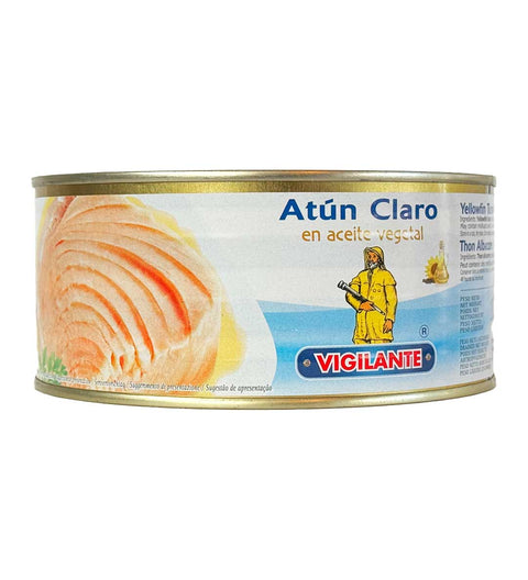 Vigilante Atun Claro - Heller Thunfisch in Pflanzenöl 650g (Abtropfgewicht)